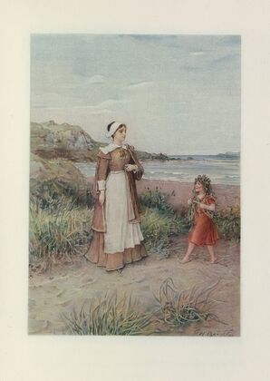 Hester and Pearl on the Seashore (1908)