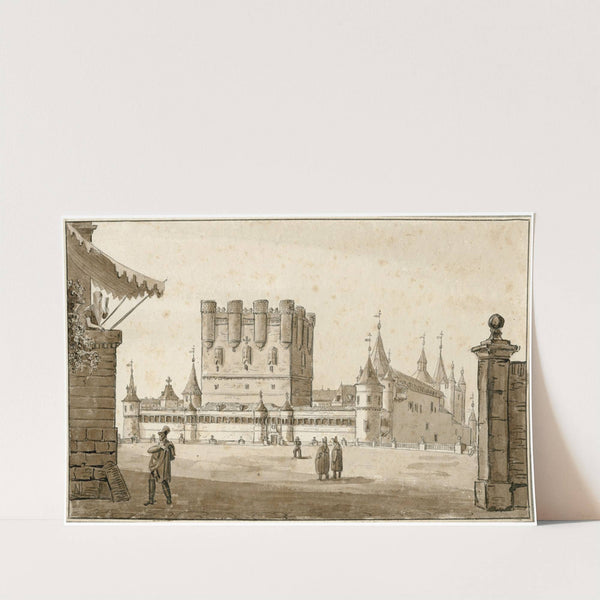 Het Alcazar te Segovia by Otto Howen