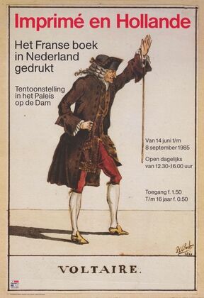 het Franse boek in Nederland gedrukt