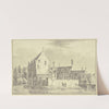 Het Huys Ryzenborgh by Utrecht by Pieter Jan van Liender