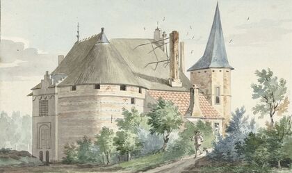 Het kasteel te Wouw