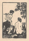 A Soldier in Armor in Front of a Tavern (1724)
