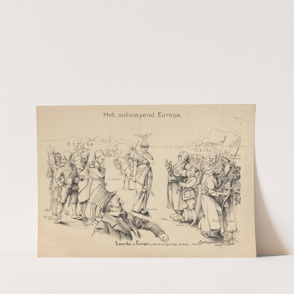 Het ontwapend Europa by J. Bretschneider