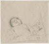 Het overleden kindje van J. Maris (1869)