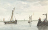 Het stenen vuurbaken en het havenhoofd van Durgerdam