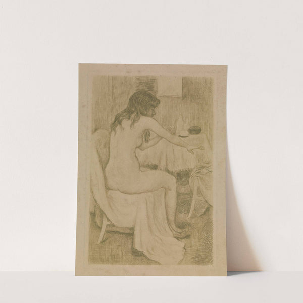 Het toilet by Theo van Rysselberghe