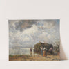 Heuschiff am Chiemsee by Joseph Wopfner