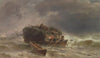 Heuschiff im Sturm
