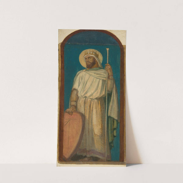 Hezekiah, King of Judah by Jean-Hippolyte Flandrin