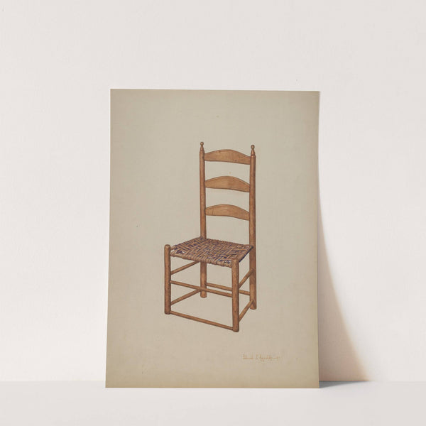 Hickory Chair by E.J. Reynolds