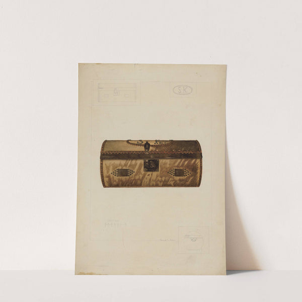 Hide Covered Trunk by Samuel O. Klein
