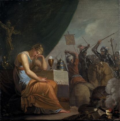 Hierarchy At Its Peak At The Time Of The Crusades (1784)