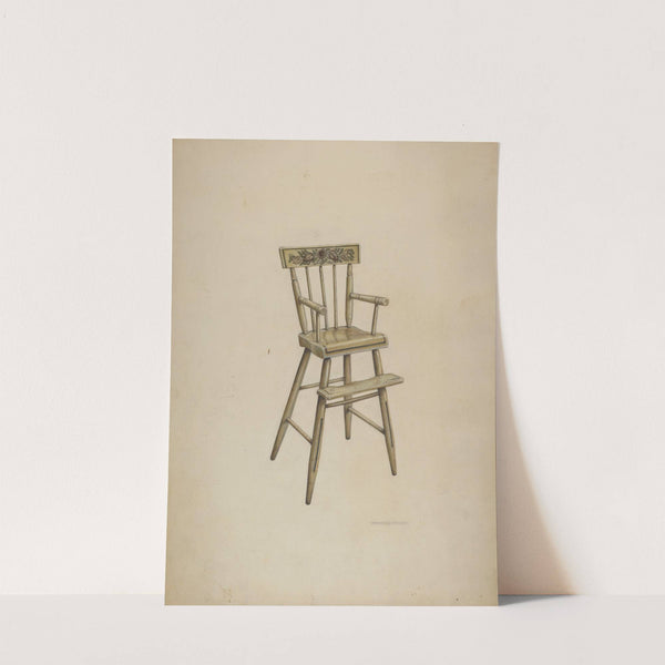 High Chair by Raymond Chard