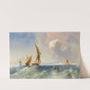 High Seas Near Alicante by Carlo Bossoli