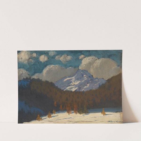 High Tatras in winter by Ferdinand Katona