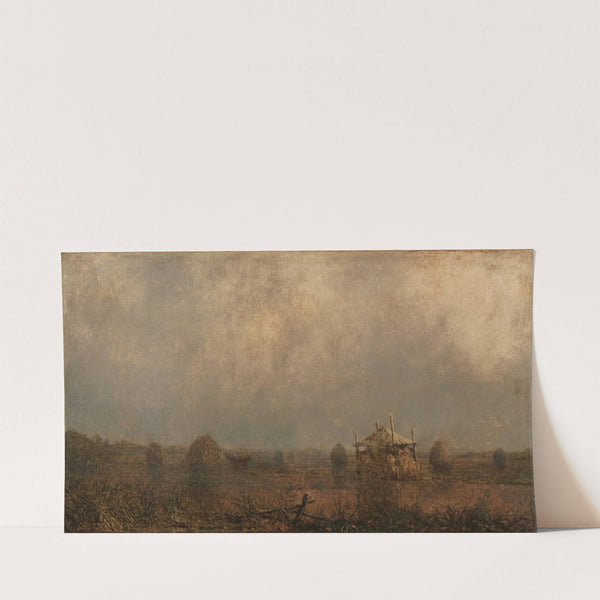 High Tide on the Marshes (1872) by Martin Johnson Heade