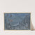High Tor: Sketch no. 1 (White figures, trees, mining equipment on blue rocks and sky) (1934-1943) by Frederick Stover