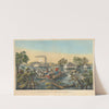 ‘High Water’ in the Mississippi (1868) by Frances Flora Bond Palmer
