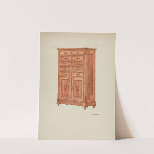Highboy (Chest of Drawers) by Edith Towner