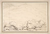 Hilly landscape with rocks