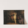 Hinter der Manege by Amandus Faure