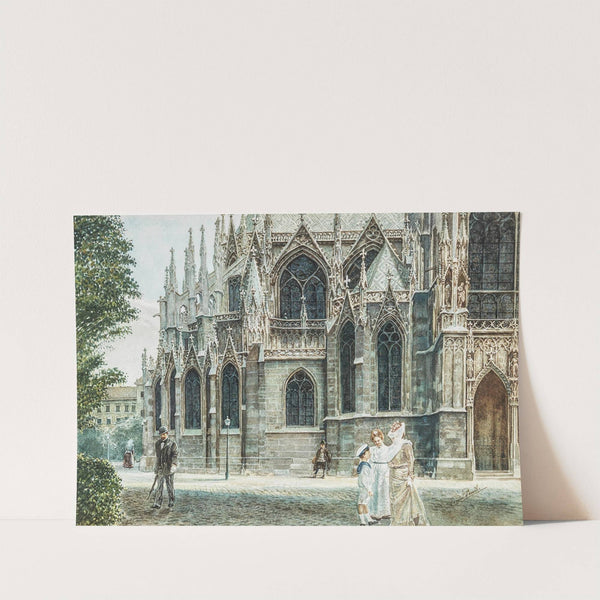Hinter der Votivkirche by Erwin Pendl