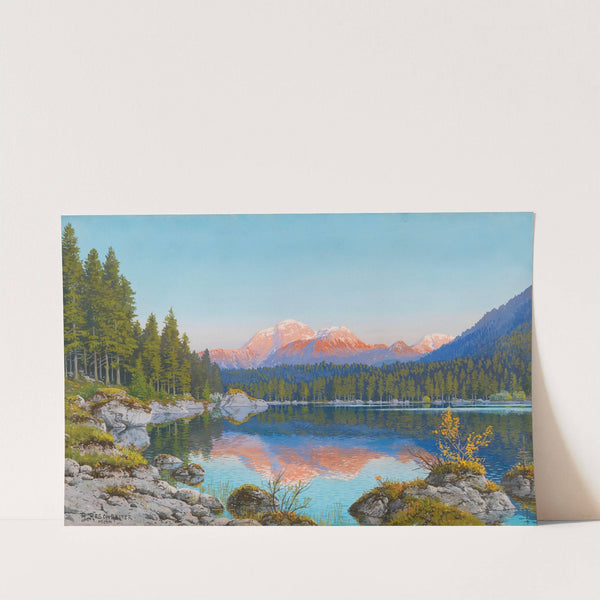 Hintersee und Hoher Göll by Rudolf Reschreiter