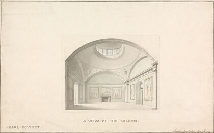 Hinton St. George, Somerset; View of the Saloon