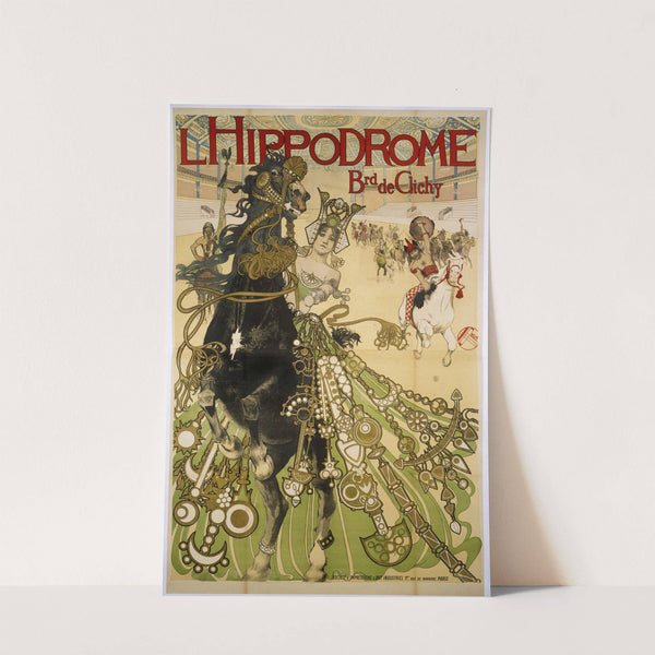 Hippodrome ,Brd De Clichy (1900) by Manuel Orazi