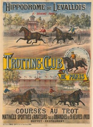 Hippodrome de Levallois…Trotting Club de Paris (1890)
