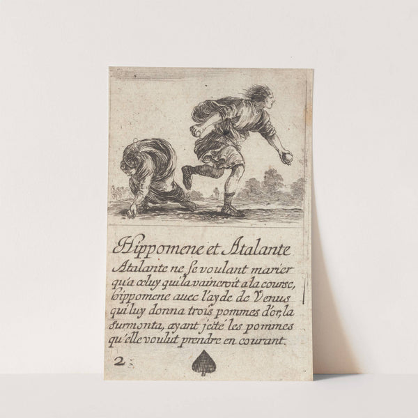 Hippomene et Atalante by Stefano Della Bella