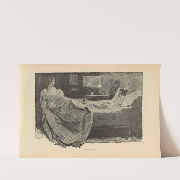 His first love (1893-1900) by Charles Dana Gibson