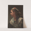 His First Model-Miss Russell by William Morris Hunt
