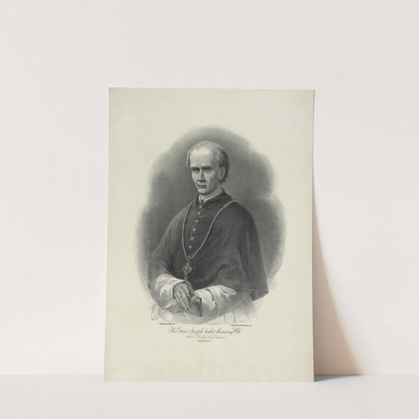 His grace Joseph Sadoc Alemany, CSD – Arch Bishop of San Francisco (1879) by Henry Steinegger