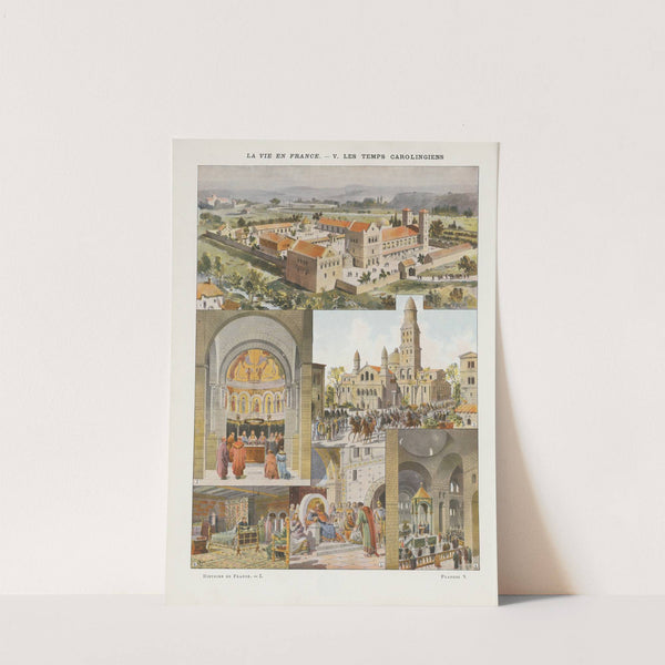 Histoire de France illustree Pl.04 (1909) by Maxime Petit