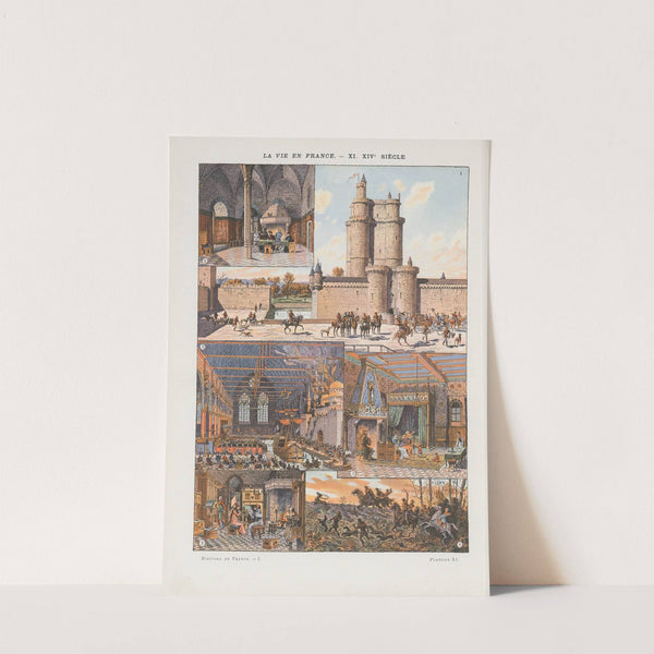 Histoire de France illustree Pl.12 (1909) by Maxime Petit