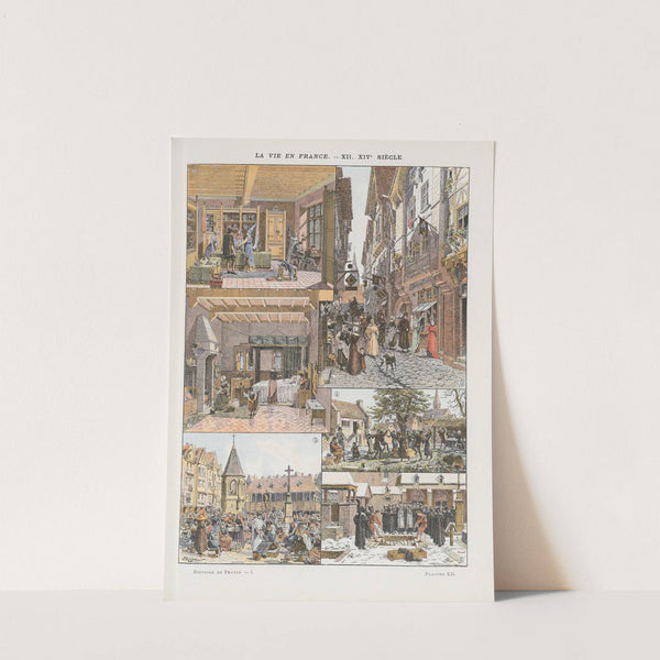 Histoire de France illustree Pl.13 (1909) by Maxime Petit