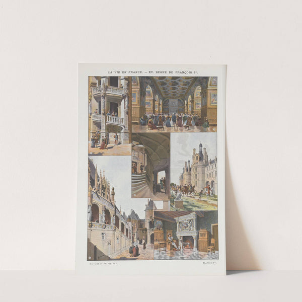 Histoire de France illustree Pl.18 (1909) by Maxime Petit