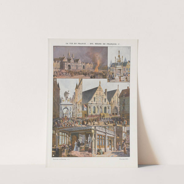 Histoire de France illustree Pl.19 (1909) by Maxime Petit