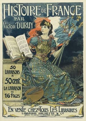 Histoire de France par Victor Duruy. 50 livraisons à 50 cents la livraison de 16 pages (1893)