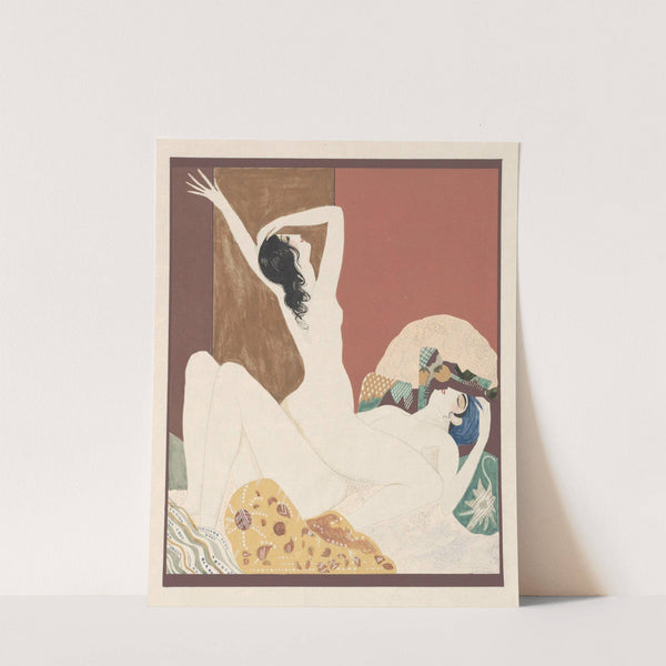 Histoire de la princesse Boudour Pl.08 (1926) by Francois-Louis Schmied