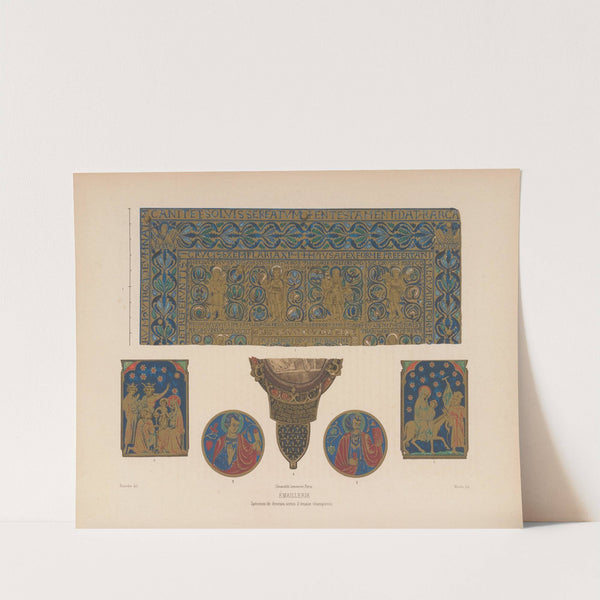 Histoire des arts industriels au moyen âge et à l&#8217;époque de la renaissance Pl.55 (1864) by Joseph Rose Lemercier