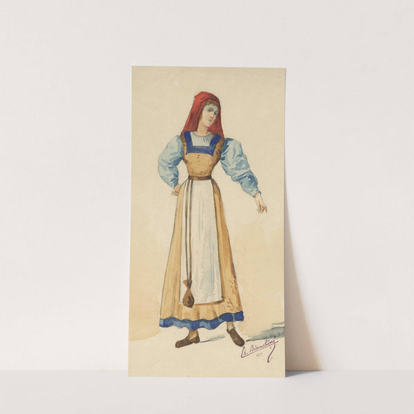 Historical costumes Pl.05 (1892) by Charles Bianchini