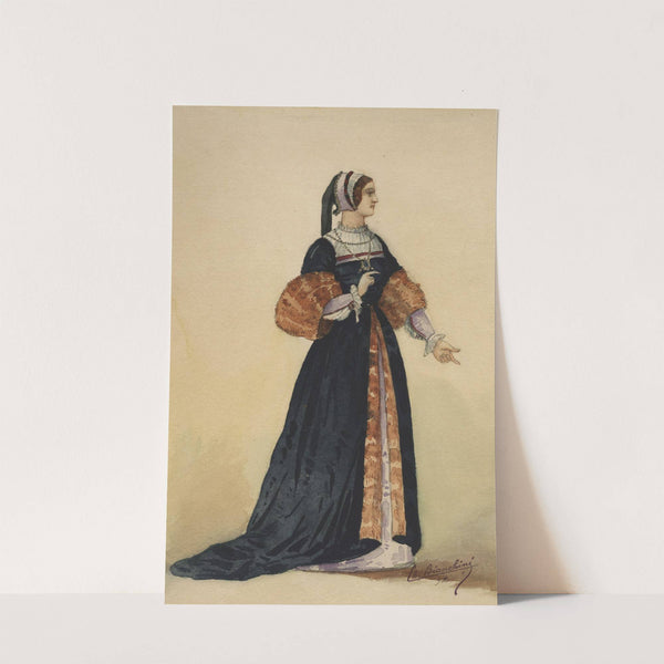 Historical costumes Pl.16 (1892) by Charles Bianchini