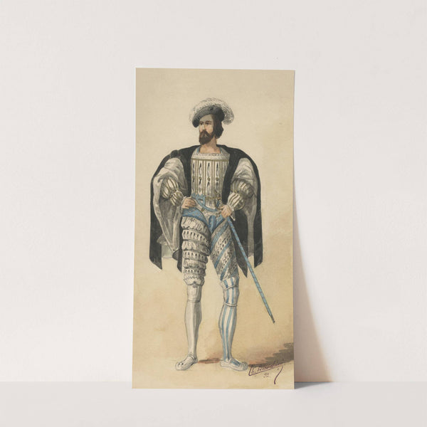 Historical costumes Pl.34 (1892) by Charles Bianchini