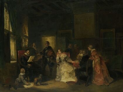 Historical Scene with William the Silent