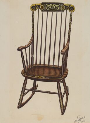 Hitchcock Rocker