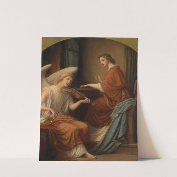 Hl Caecilia by Jozsef Dragan