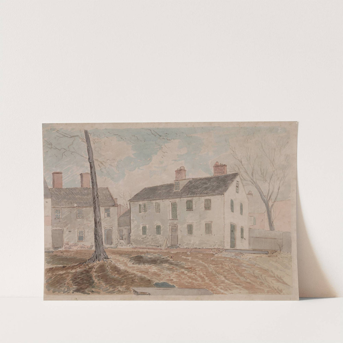 Hoban house, F St. near 15th, Washington, D.C. 1874 by James Madison Alden