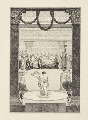 Hochzeitsfest Amors und Psyche[s] (Amor und Psyche, Opus V, Blatt 44)